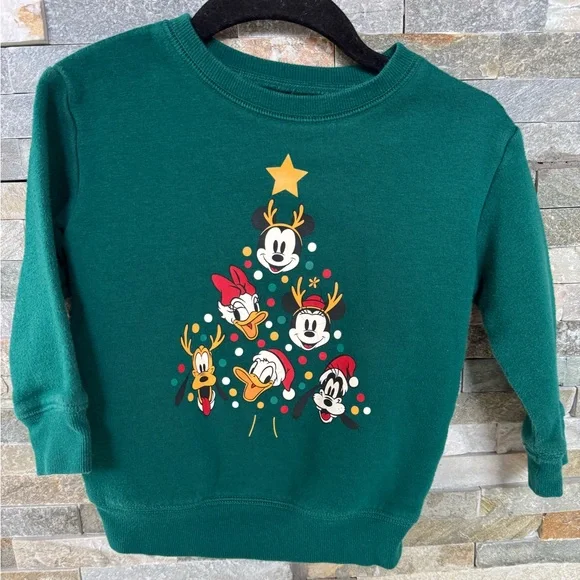 Disney jumping bean size 2t Christmas tree Mickey and friends - Picture 3 of 4